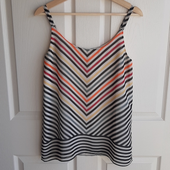 CAbi Tops - Cabi Sleeveless Striped Linea Cami Tank Size XS
